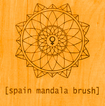 Spain - Mandala Brush
