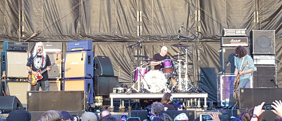 Dinosaur Jr at Riot Fest 2017 in Chicago